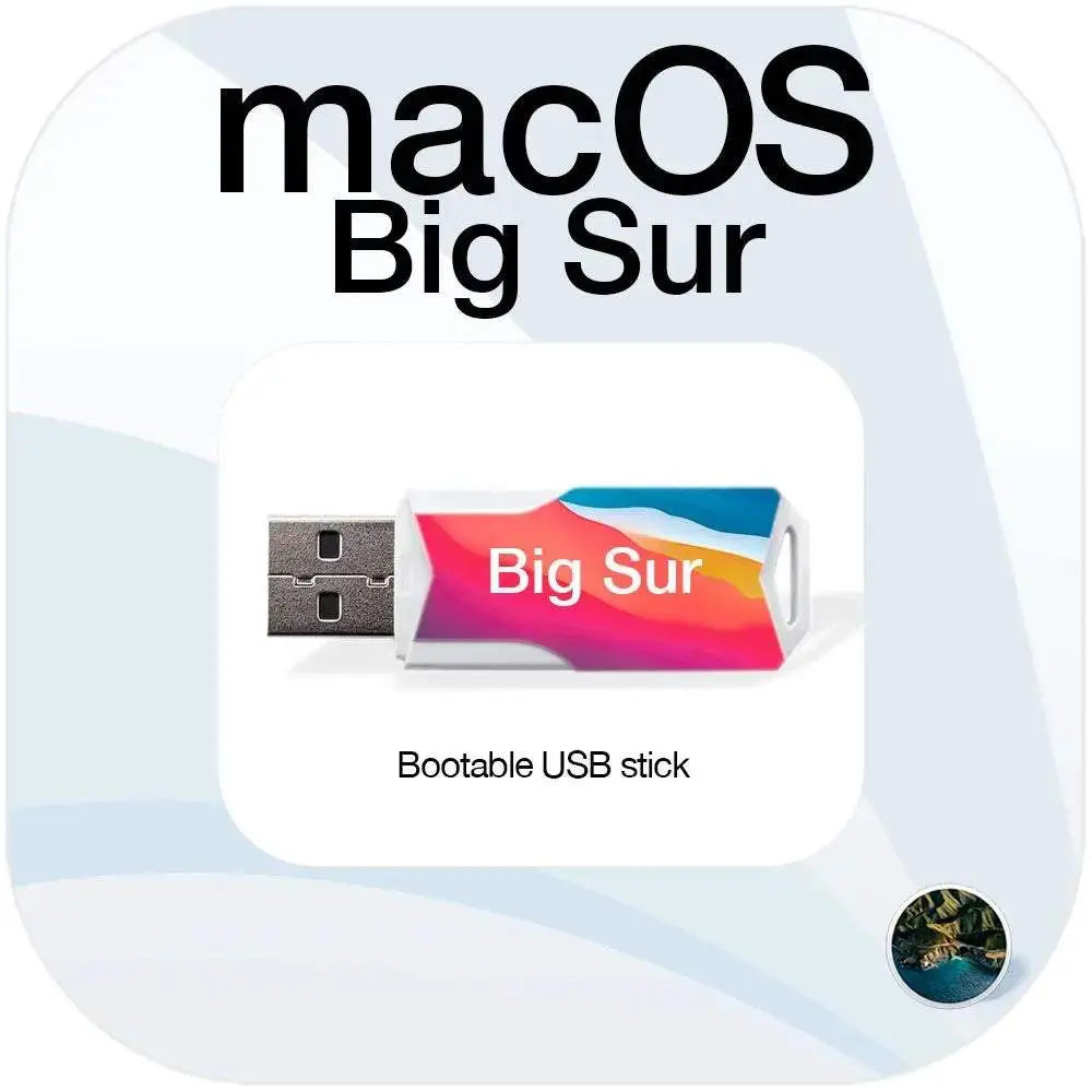 MacOS Big Sur 10.16 bootfähiger USB Installations Stick CYBER EDV - SYSTEMS