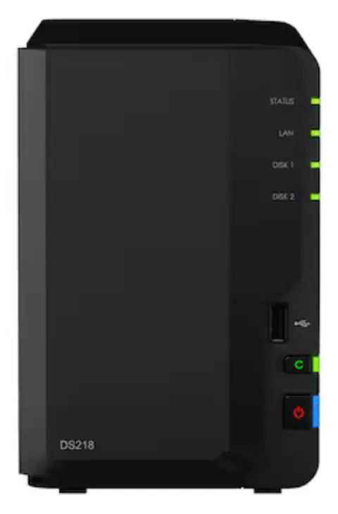 Synology DiskStation DS218play NAS 2-Bay NAS mit 4K-Streaming Synology