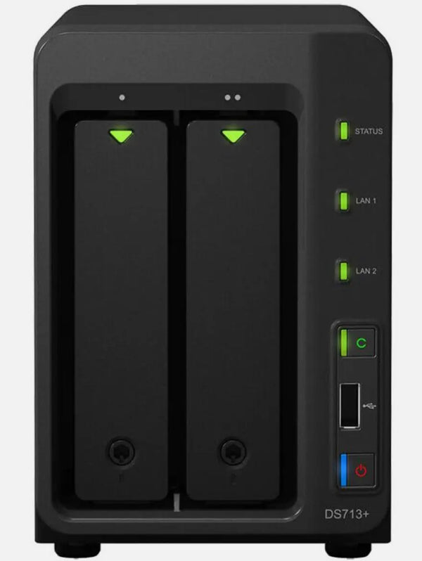 DiskStation Synology DS713+ DDR3 1Gb Dual Core 2,13 GHz 2x BAY NAS Synology