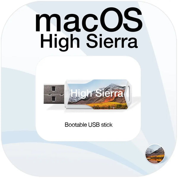 MacOS High Sierra, USB, Stick Boat, Bootable, 10.13, Bootable